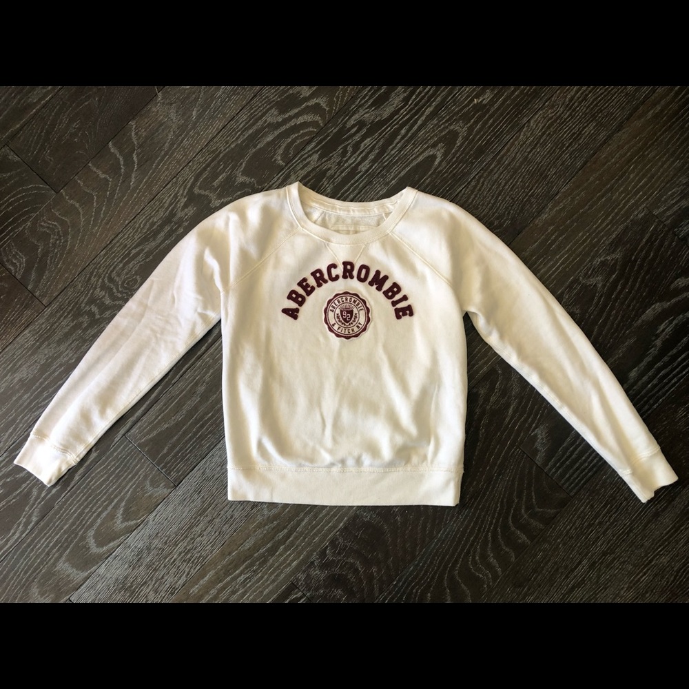Abercrombie crew neck sweatshirt